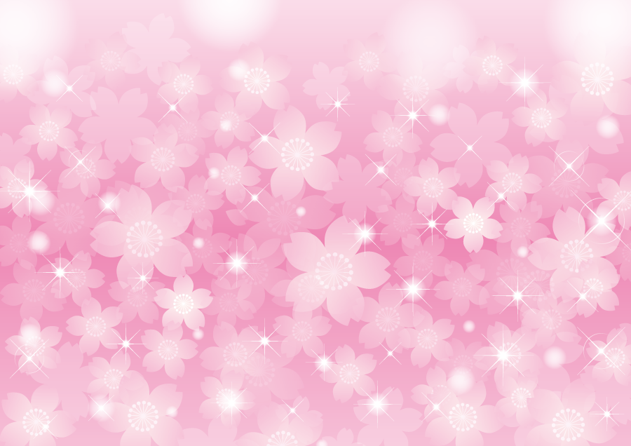 フリーイラスト さくらの花とキラキラ輝く光の背景でアハ体験 Gahag 著作権フリー写真 イラスト素材集