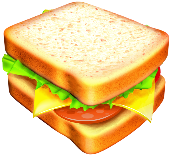 Sandwich Transparent PNG Clipart Image  Gallery Yopriceville  HighQuality Images and 