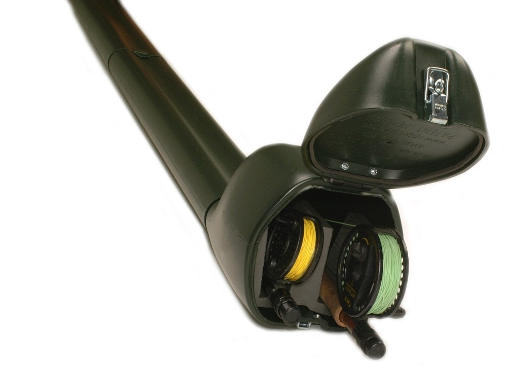 sportube master series double haul fly rod transportation
