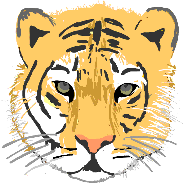 虎 トラ イラスト 画像 無料