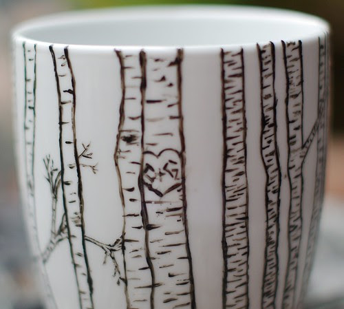 Birch Tree Mug