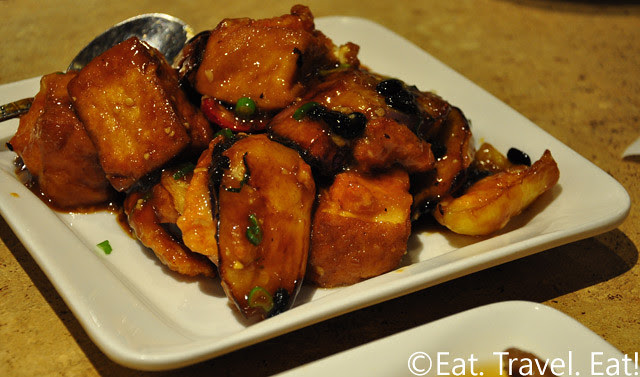 R&G Lounge- Chinatown, San Francisco, CA: Three Treasures with Black Bean Sauce