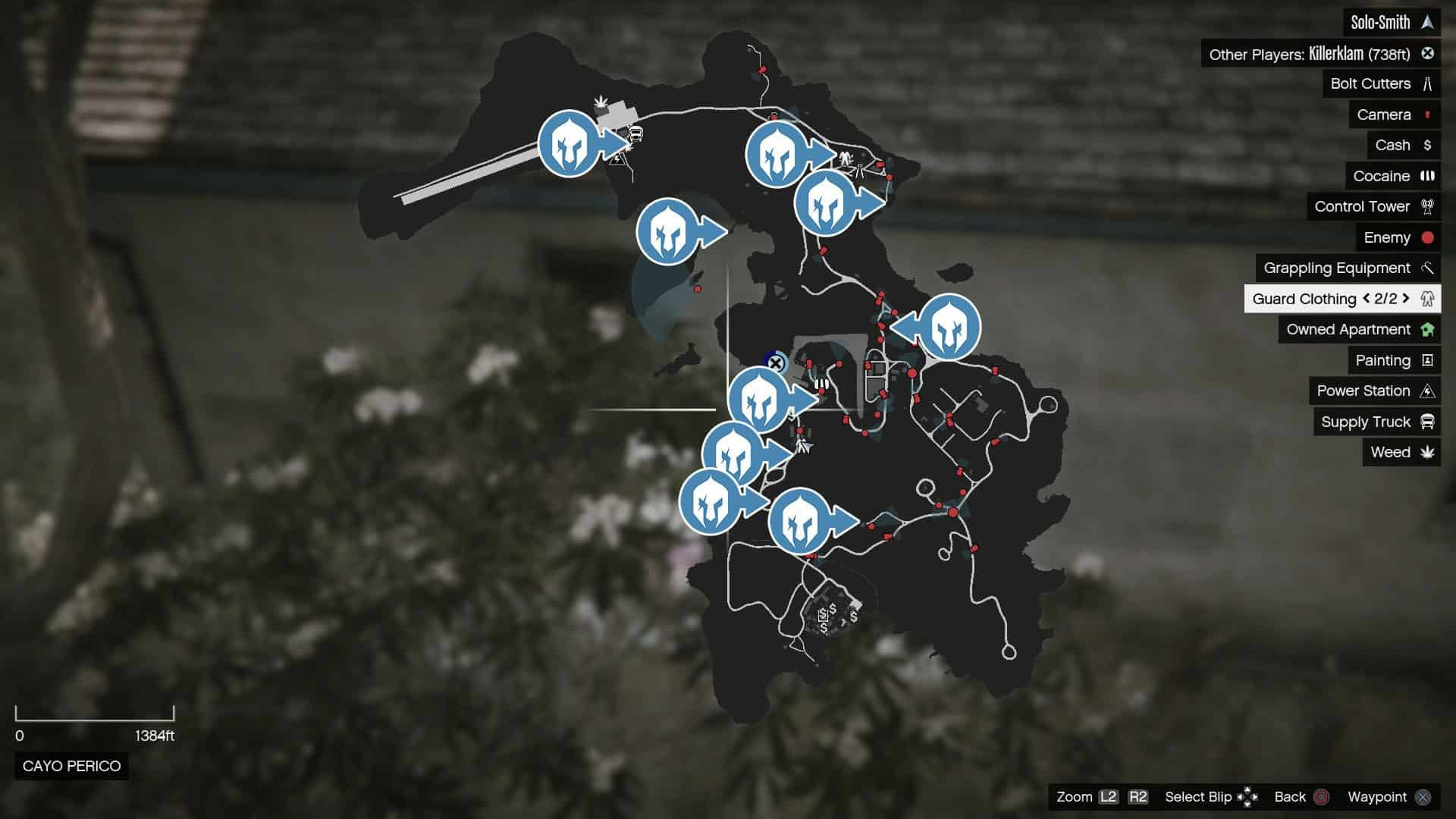 Guard Clothing Locations In Cayo Perico Heist In GTA Online Guide
