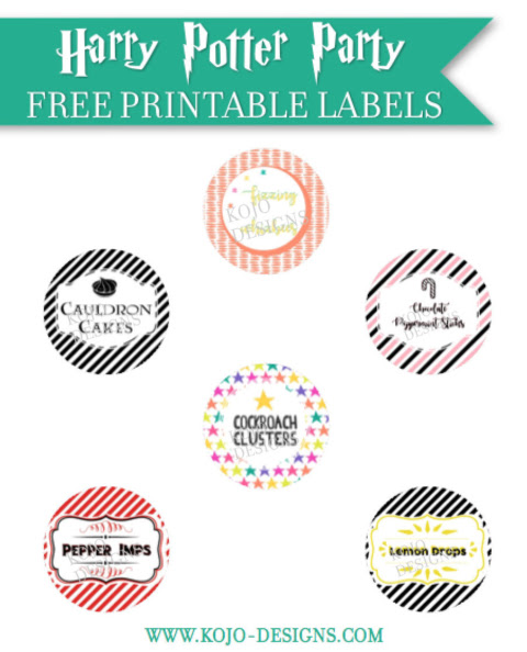 harry potter party- honeydukes (and a heap of free printables ...