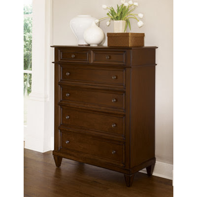 Westhaven Five-Drawer Chest in Dried Fig Cherry