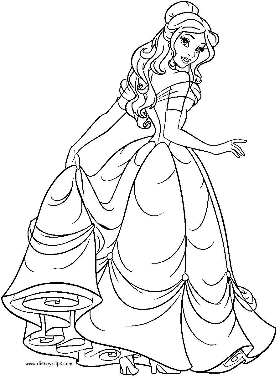 Download Belle Coloring Pages 2017- Dr. Odd