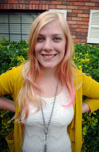 Pink hair