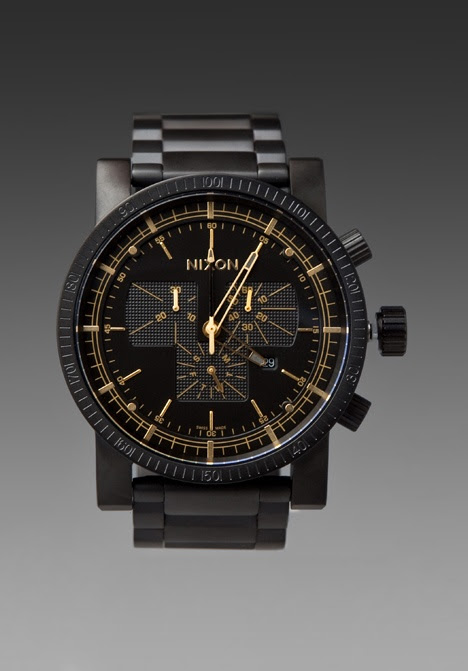 NIXON The Magnacon SS 6 Hand Swiss Made Chronograph Watch in Matte ...
