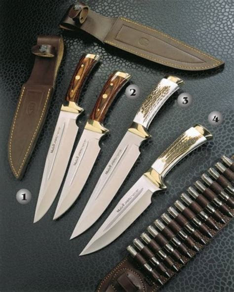 cuchillos muela serie jabali cuchillos de caza  monte