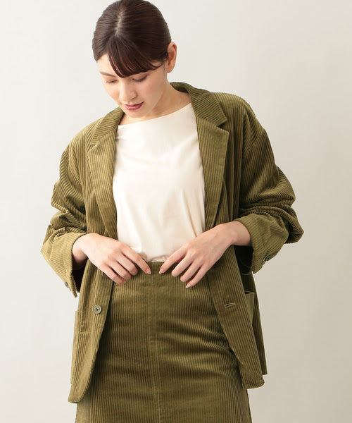 セール Philosophy マッキントッシュ Moss Philosophy マッキントッシュ コーデュロイジャケット テーラードジャケット Mackintosh フィロソフィー のファッション テーラードジャケット Philosophy Brisbane 人気急上昇 テーラードジャケット