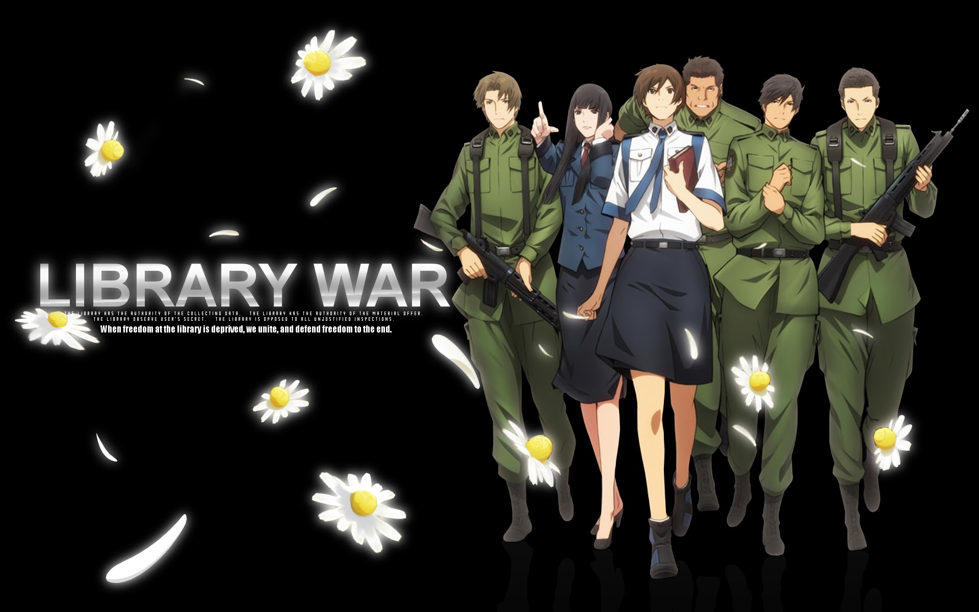 図書館戦争 壁紙 アニメ壁紙タウン