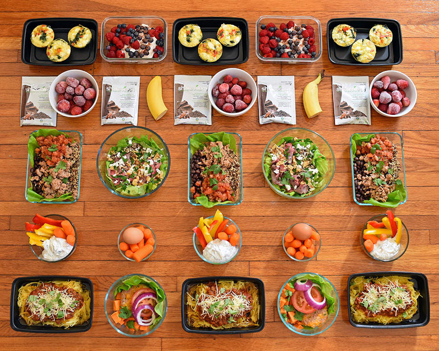 Core de Force Meal Plan for the 1,200-1,499 Calorie Level