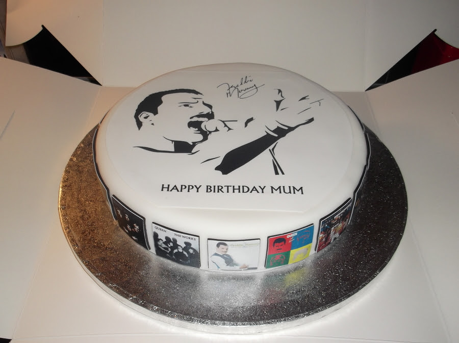 Freddie Mercury Cake - CakeCentral.com
