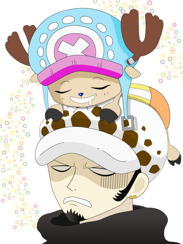 Illustratorでチョッパーとローを描いてみました 2 また一つ 新しい花の名前を覚えました 出戻りプログラマの備忘録