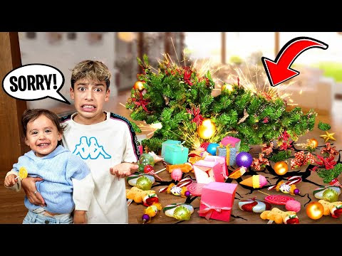 Our Kids DESTROYED Our CHRISTMAS TREE!! 😡