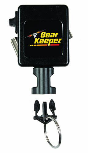 Gear Keeper RT3-5852 RT3 High Force 15-28 Key Retractor with Stainless Steel Rotating Belt Clip, 80 lbs Breaking Strength, 12 oz Force, 42