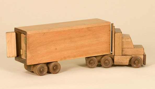 Free Wood Toy Truck Plans
