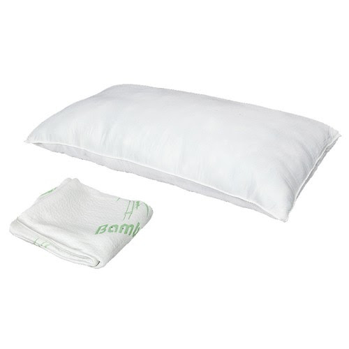 Bed Pillows King Size Bamboo Fiber Pillow Hypoallergenic ...