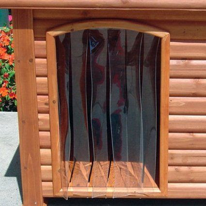 vinyl strip dog door | Pets | Pinterest
