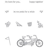 Pedal Pusher Photopolymer Stamp Set
