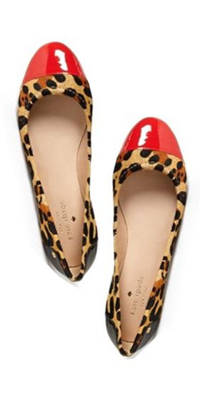 lovely leopard print + a pop of red? yes, please!