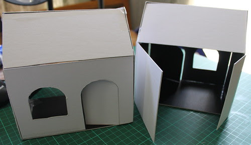 Blank houses