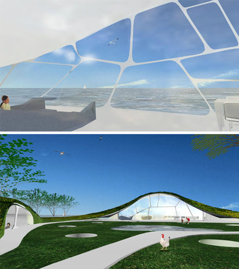 floating villa details
