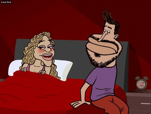 fotos shakira pique. shakira-pique