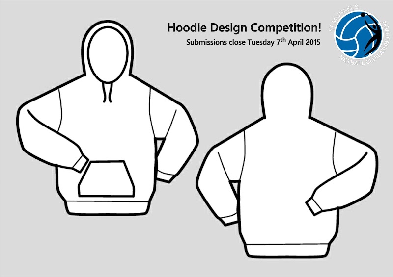 Trend Terpopuler Hoodie Template, Sablon Hoodie