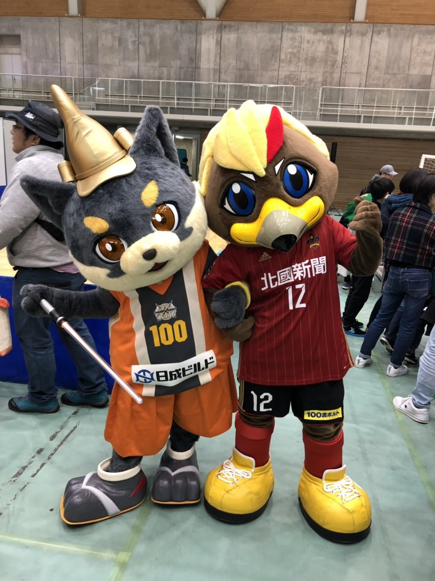 1月19日 土 キャラクターパレード実施 並びに出場キャラクター紹介 金沢武士団