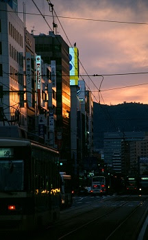 広島市内の夕焼け 雑記帳 F Page広島