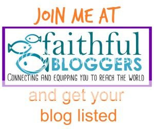 I try to be a faithful blogger!