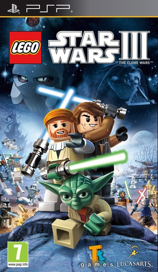 Lego Star Wars 3 The Clone Wars Psp. LEGO Star Wars III: The Clone