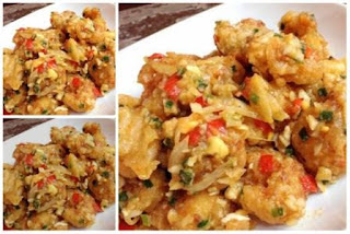 Resep Udang Saus Telur Asin Pedas Spesial
