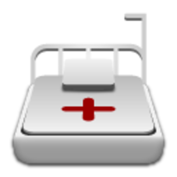 Medical Bed Icon | Free Images at Clker.com - vector clip art online ...