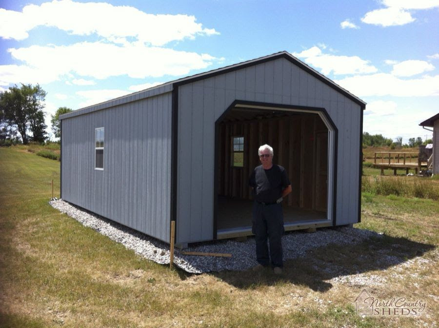 Portable Garage Photos Â» North Country Sheds