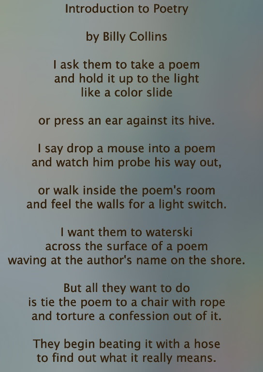 Billy Collins Quotes. QuotesGram