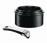 Tefal L3559502 Ingenio 4 Lot de 3 Casseroles + 1 PoignA{C}e Aluminium DiamA{umlaut}tre
