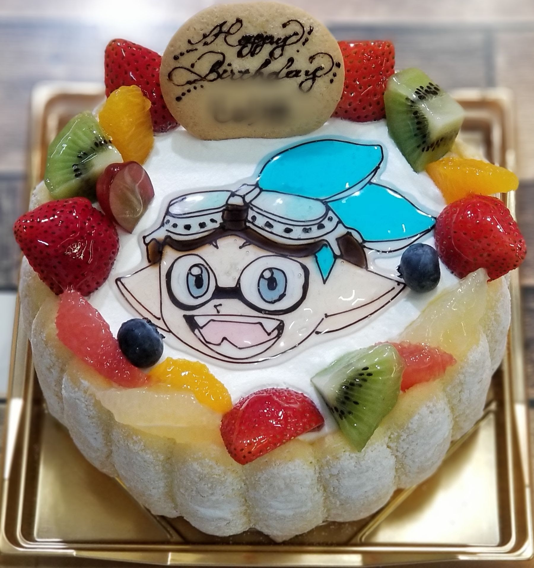 静岡のかわいいケーキ屋さんruban リュバン のイラストケーキ