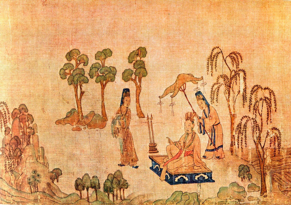 "La ninfa del río Luo", de Gu Kaizhi.