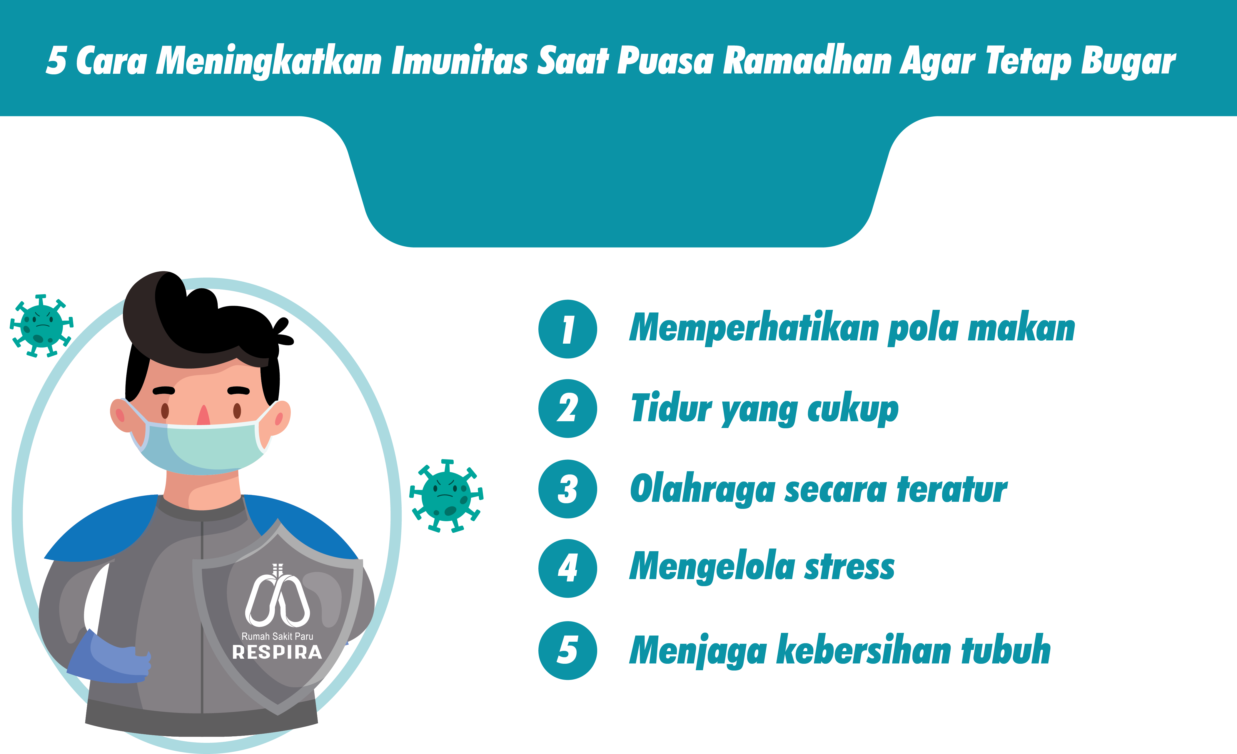 5 Cara Meningkatkan Imunitas Saat Puasa Ramadhan Agar Tetap Bugar RSP
