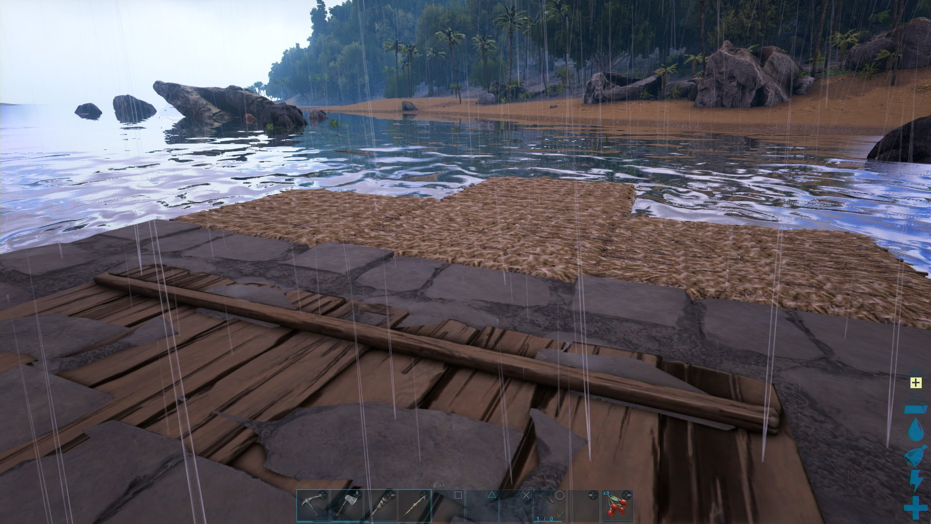 Ark ほぼ壊れないイカダの作り方 土台入れ替え ゲームの玉子様