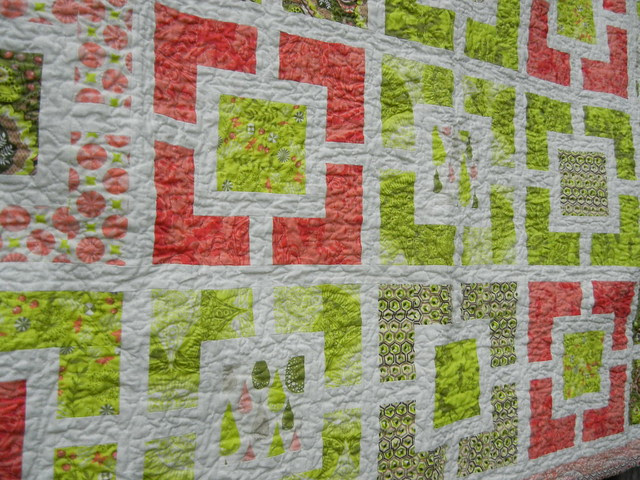Alex's quilt - close-up #2