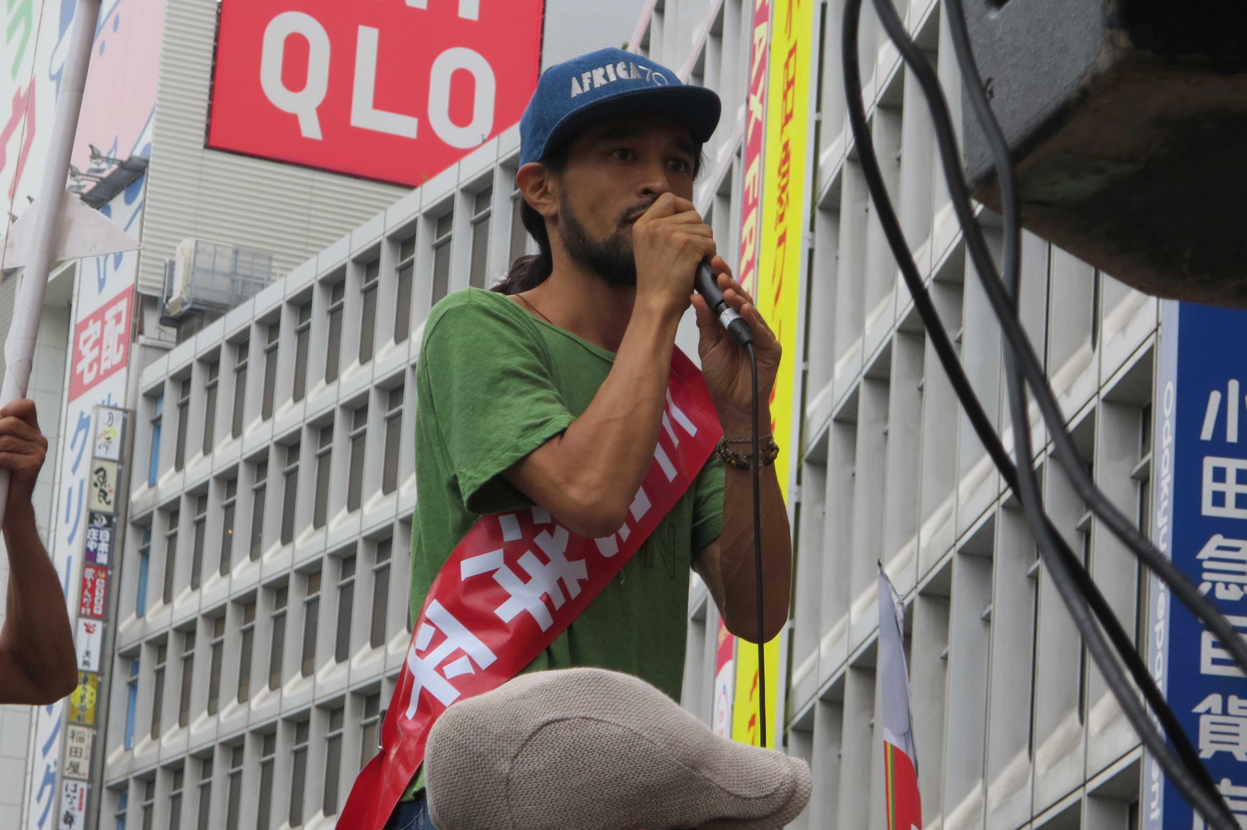 16参院選 三宅洋平 山本太郎の選挙フェス 新宿駅西口 ムラウチドットコム社長 村内伸弘のブログが好き