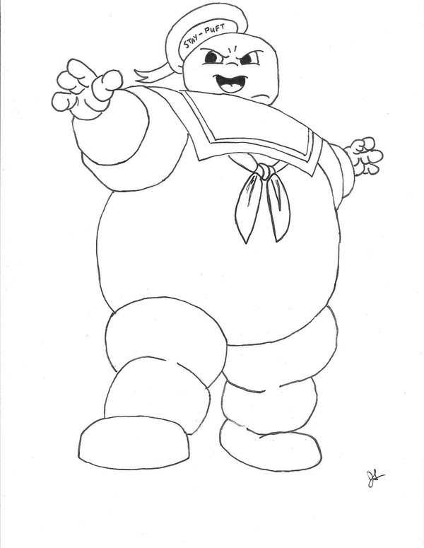 Ghostbusters Coloring Pages - Coloring Home