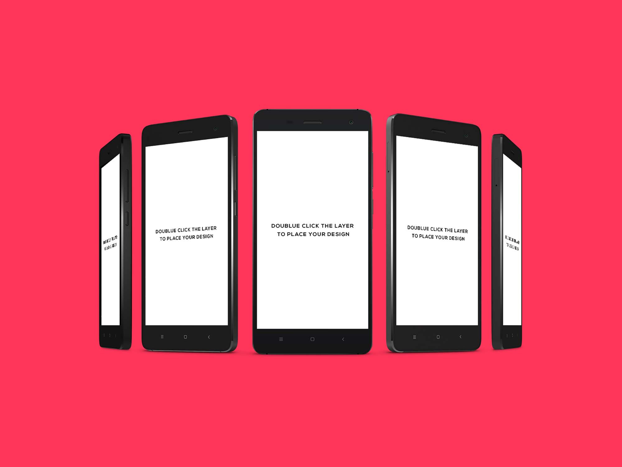 Free Android Smartphone Mockup Psd