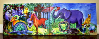 In painting Creation for her church, Alabama artist uses her gifts to inspire