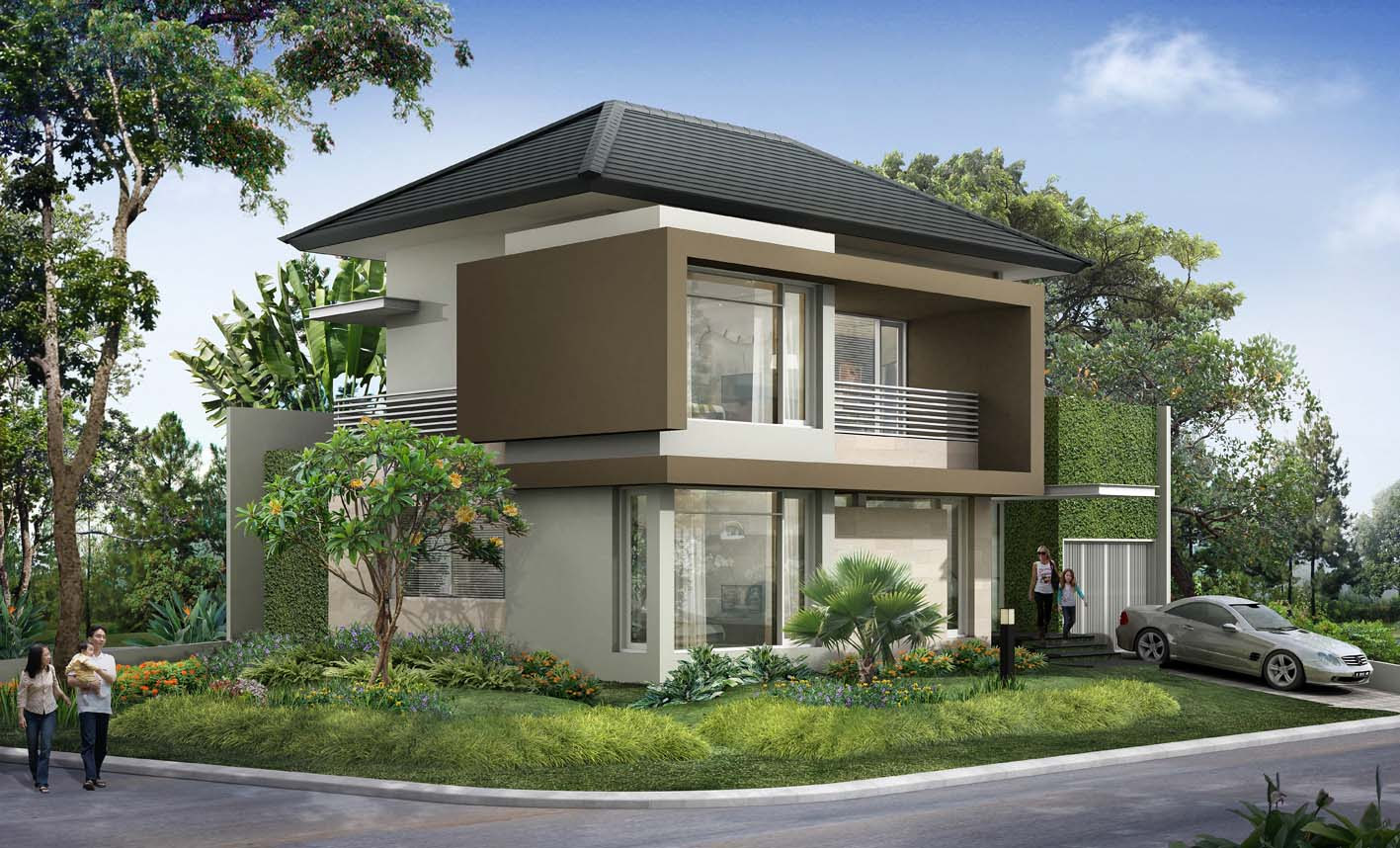 Contoh Desain Rumah Minimalis 2 Lantai Hook ~ Gambar Rumah ...