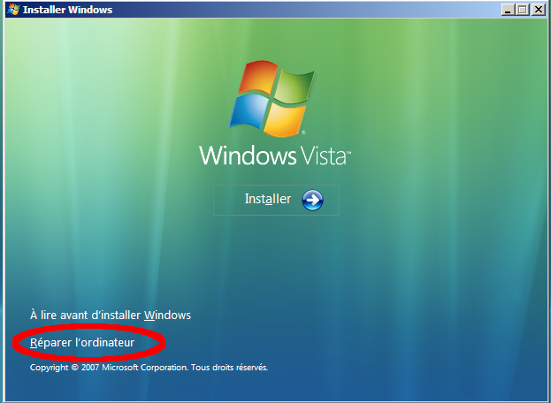 Tutoriel Centre Sauvegarde de Windows Vista/Seven