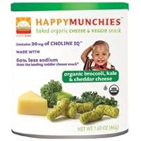 Happy Baby Happy Munchies Broccoli, Kale & Cheddar Cheese